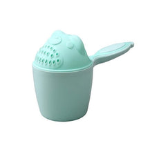 Load image into Gallery viewer, Cartoon Baby Bath Caps Baby Shampoo Cup Children Bathing Bailer Baby Shower Spoons Child Washing Hair Cup Kids bath tool